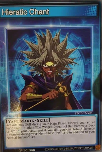 Hieratic Chant 2020 Yu-Gi-Oh! Speed Duel: Battle City Box
