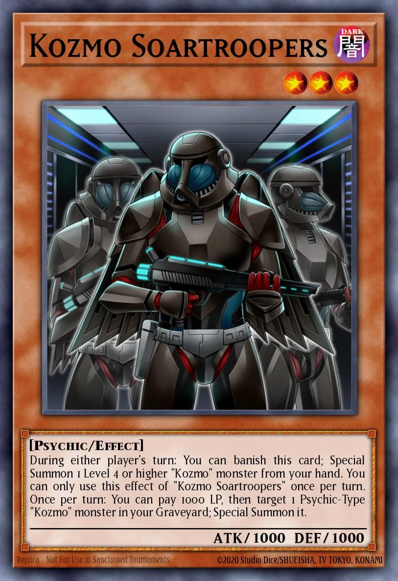 Kozmo Soartroopers 2016 Yu-Gi-Oh! Breakers of Shadow