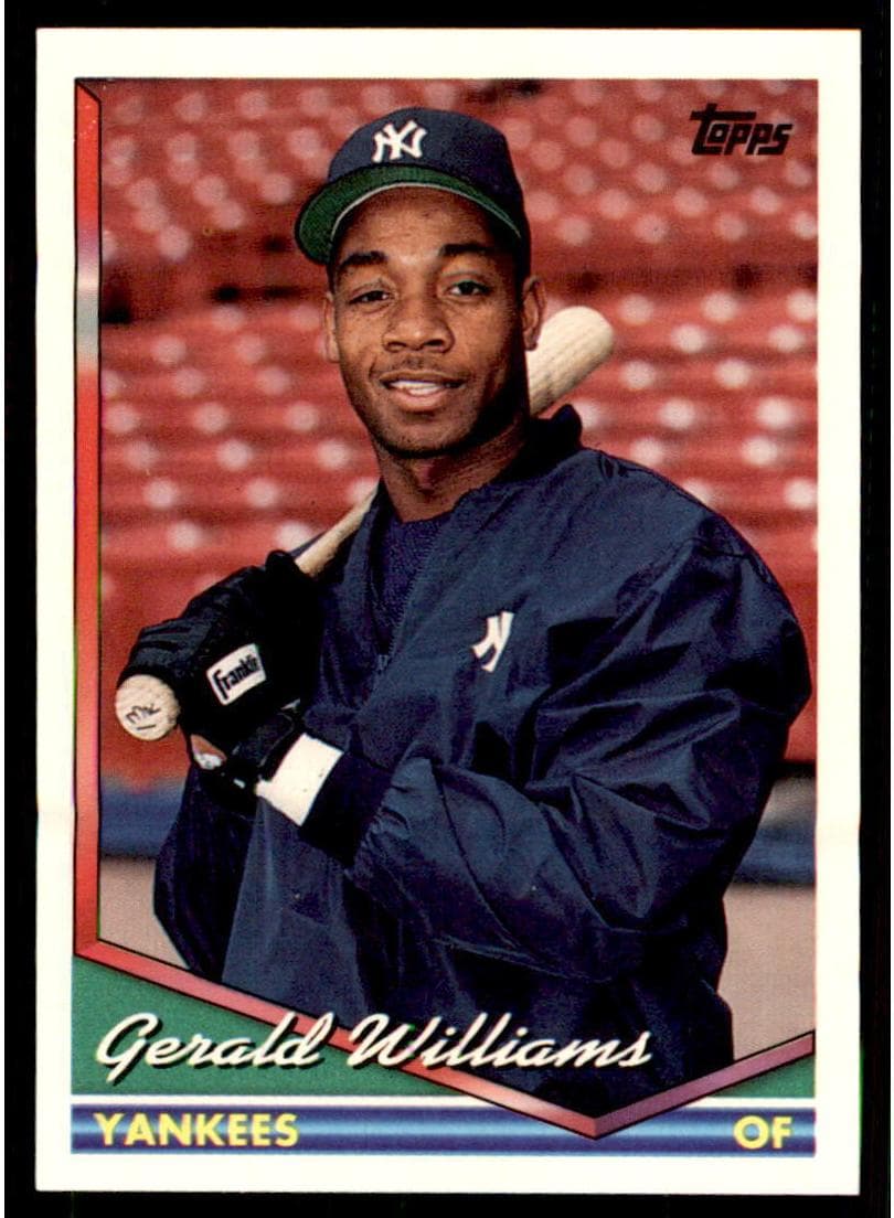Gerald Williams 1994 topps Topps