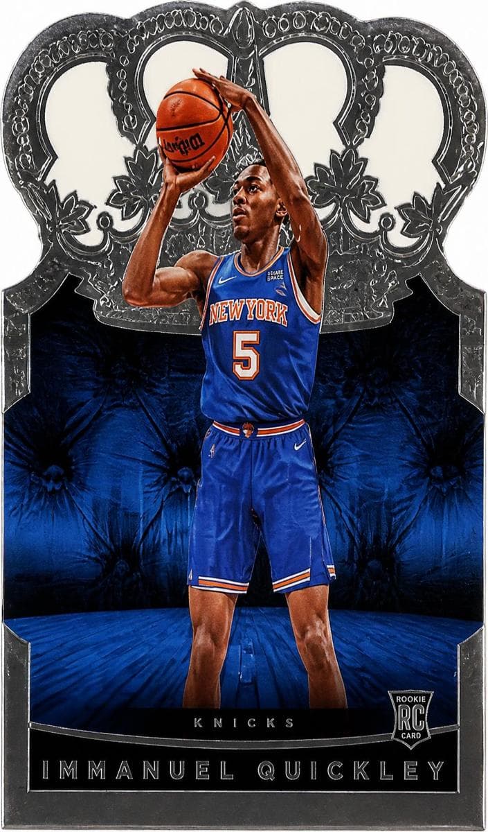 Immanuel Quickley 2020 panini Panini Crown Royale