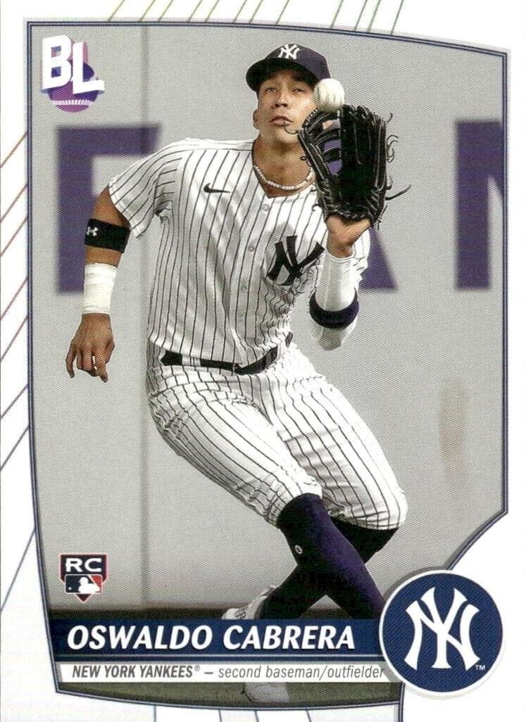 Oswaldo Cabrera trading card