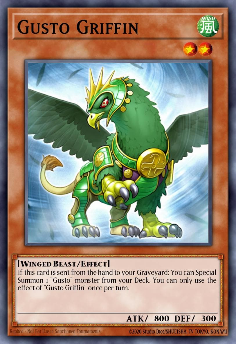 Gusto Griffin 2012 Yu-Gi-Oh! Duel Terminal 7