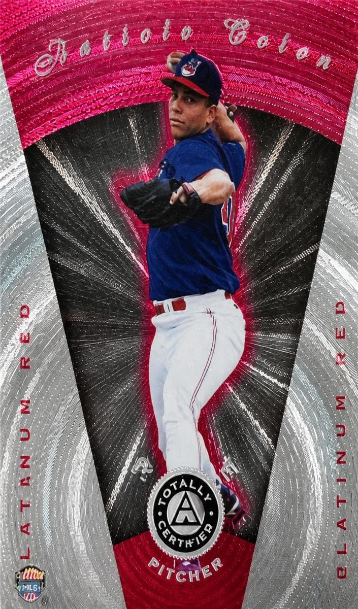 Bartolo Colon 1997 panini Pinnacle Totally Certified