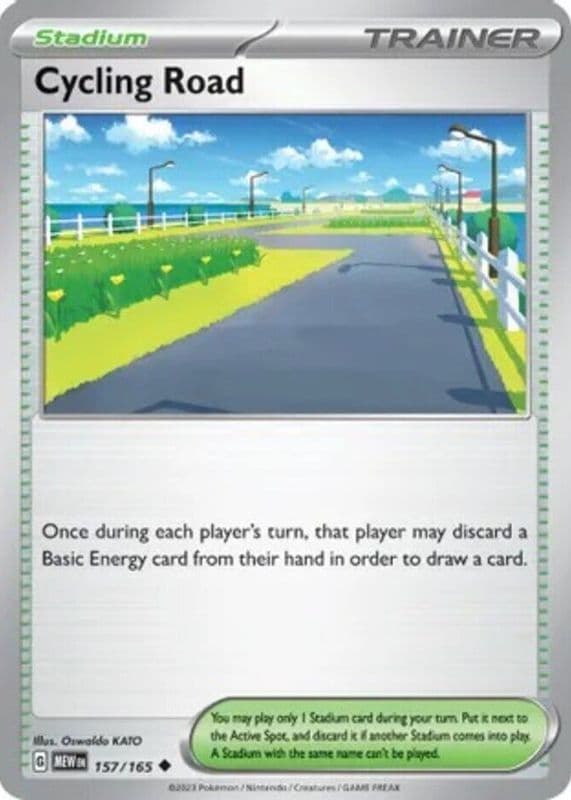 Cycling Road 2023 Pokemon Scarlet & Violet 151