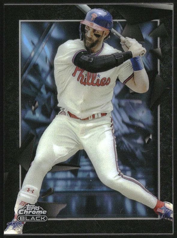 Bryce Harper 2024 topps Topps Chrome Black