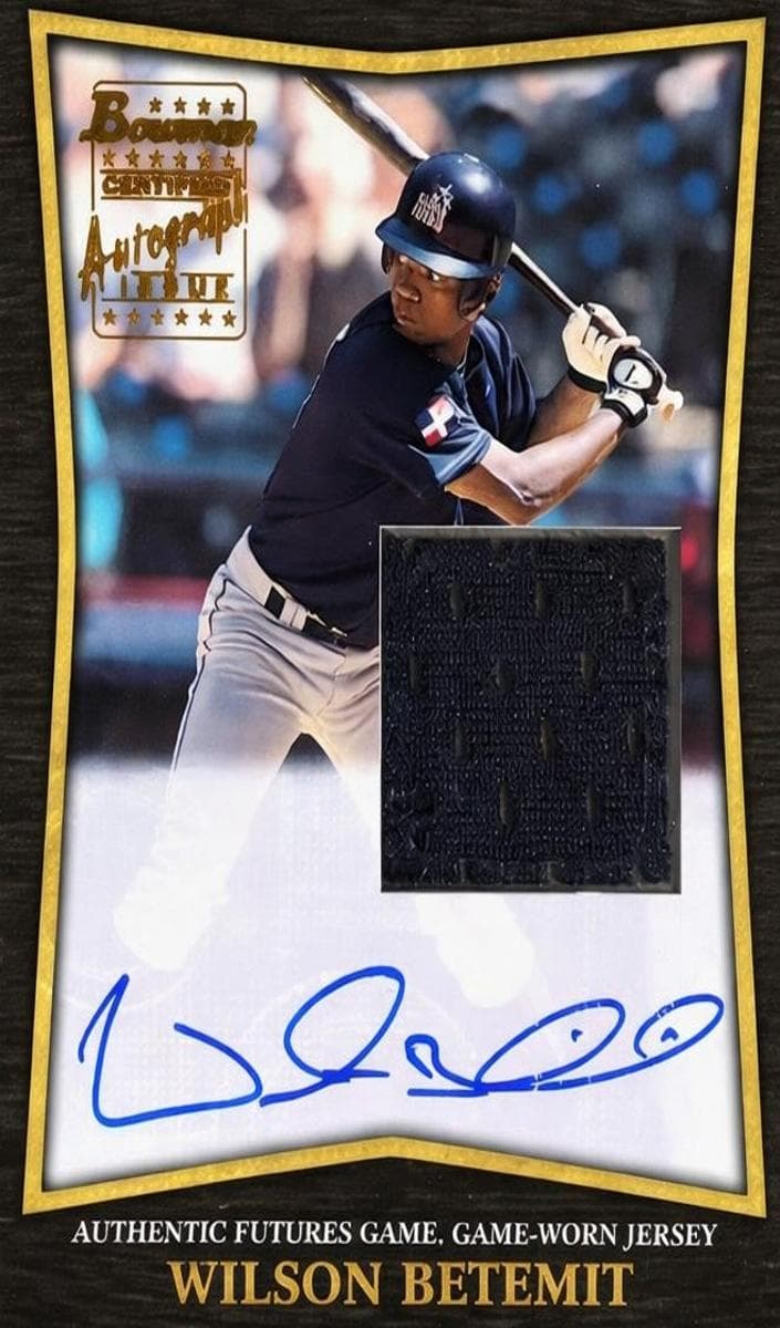 Wilson Betemit 2002 bowman Bowman
