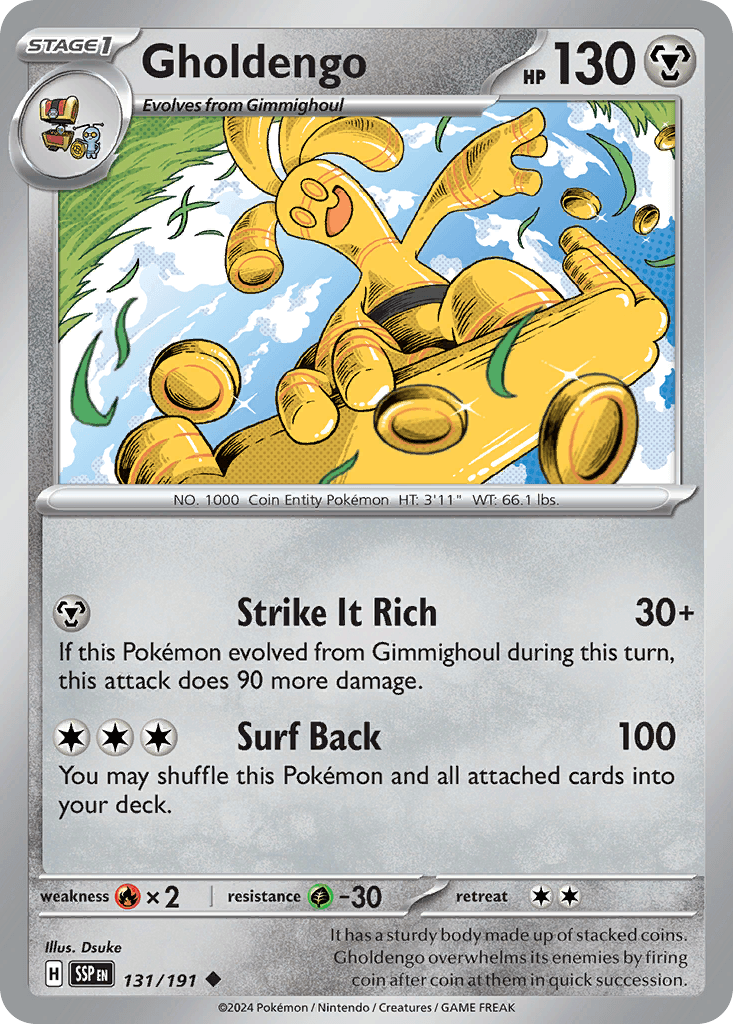 Gholdengo 2025 Pokemon Korean Mega Brave
