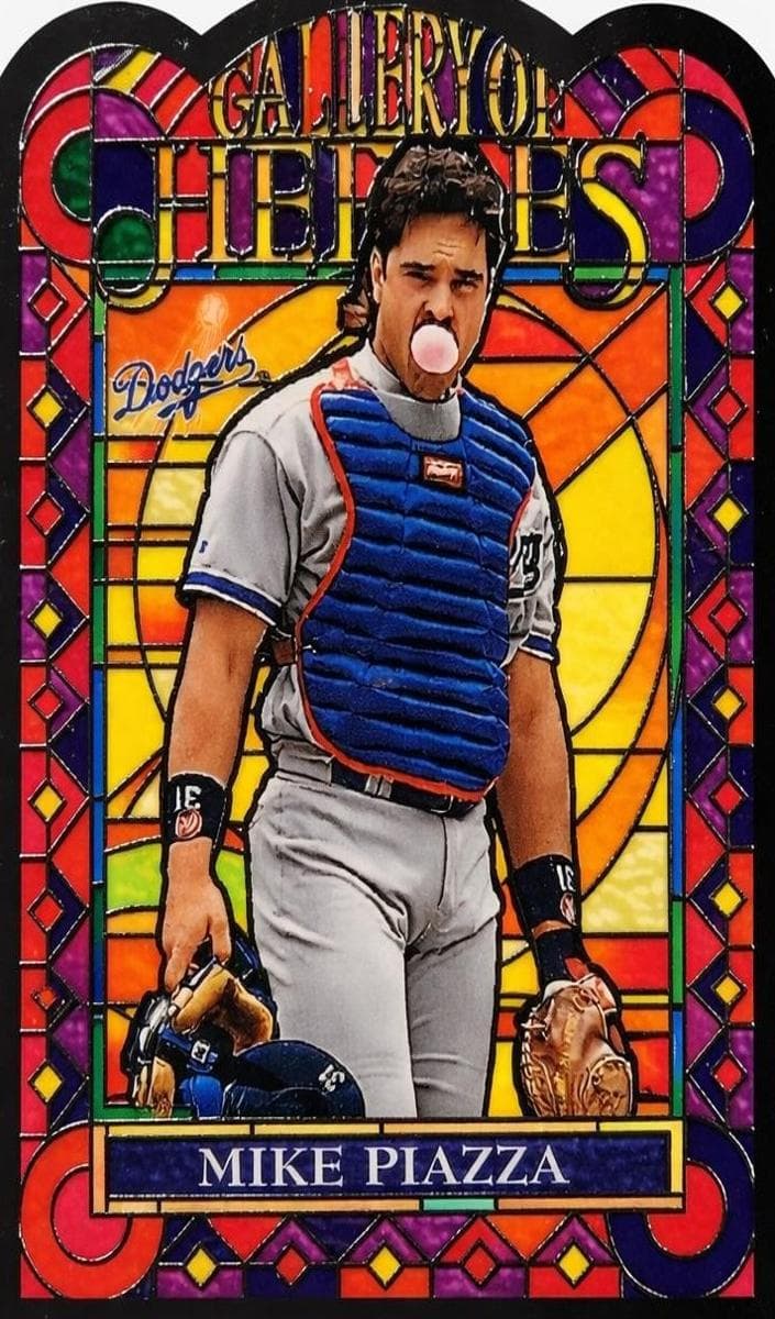 Mike Piazza 1997 topps Topps Gallery