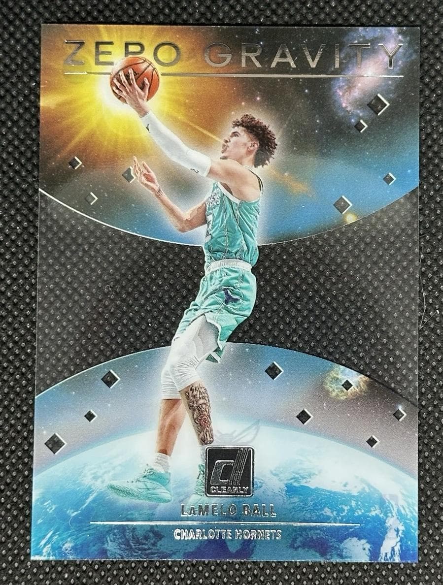 LaMelo Ball 2020 panini Clearly Donruss