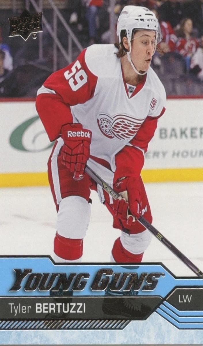 Tyler Bertuzzi trading card