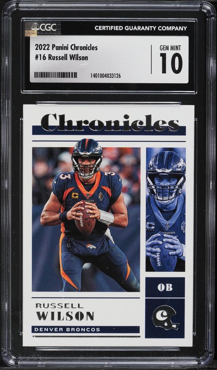 Russell Wilson 2022 panini Panini Chronicles