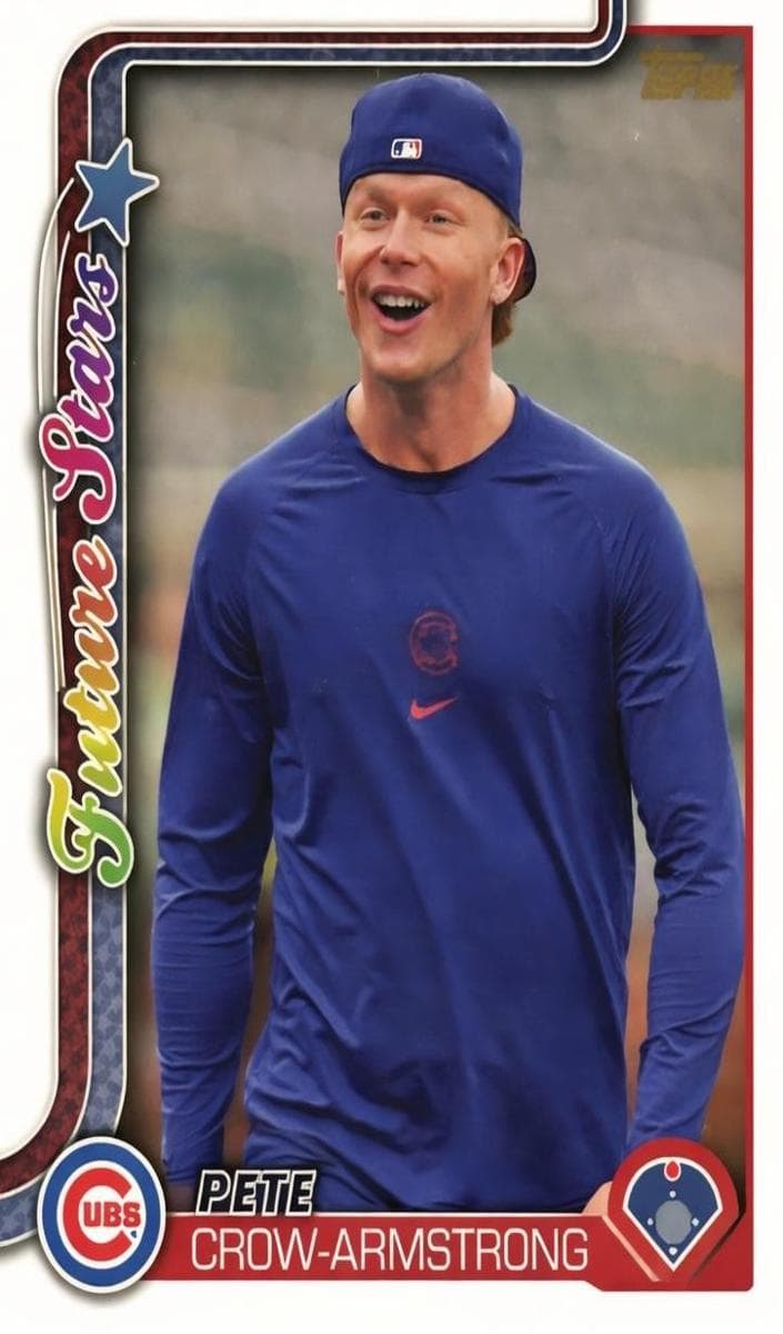 Pete Crow-Armstrong 2025 topps Topps