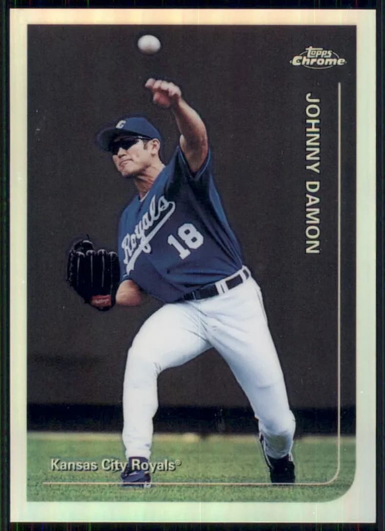Johnny Damon 1999 topps Topps Chrome