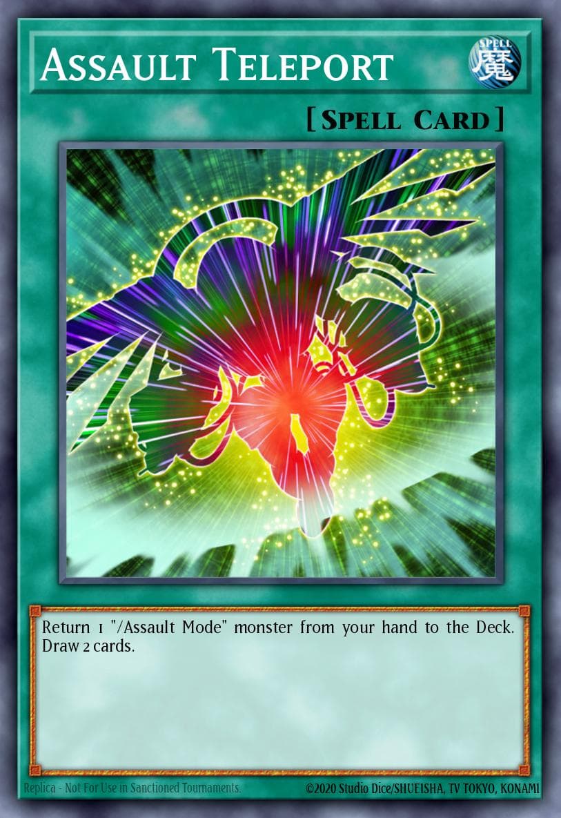 Assault Teleport 2009 Yu-Gi-Oh! Crimson Crisis