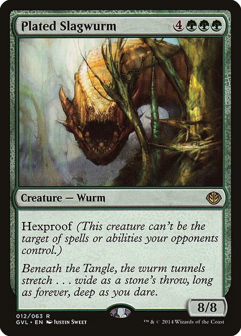 Plated Slagwurm 2003 Magic: The Gathering Mirrodin