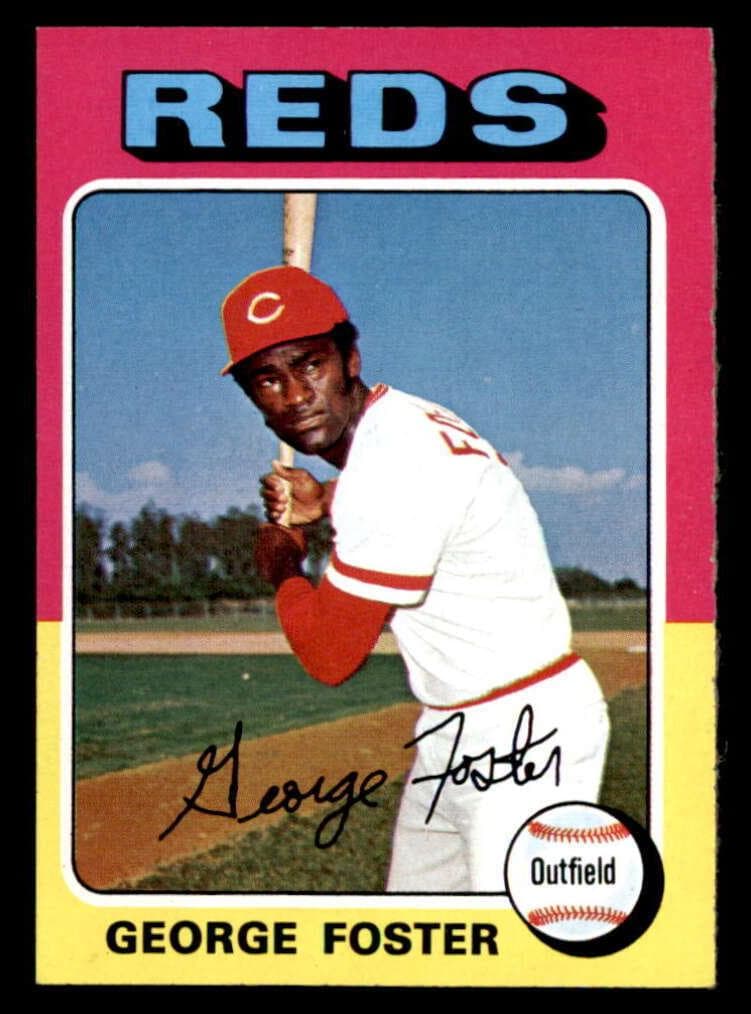 George Foster 1975 topps Topps Mini