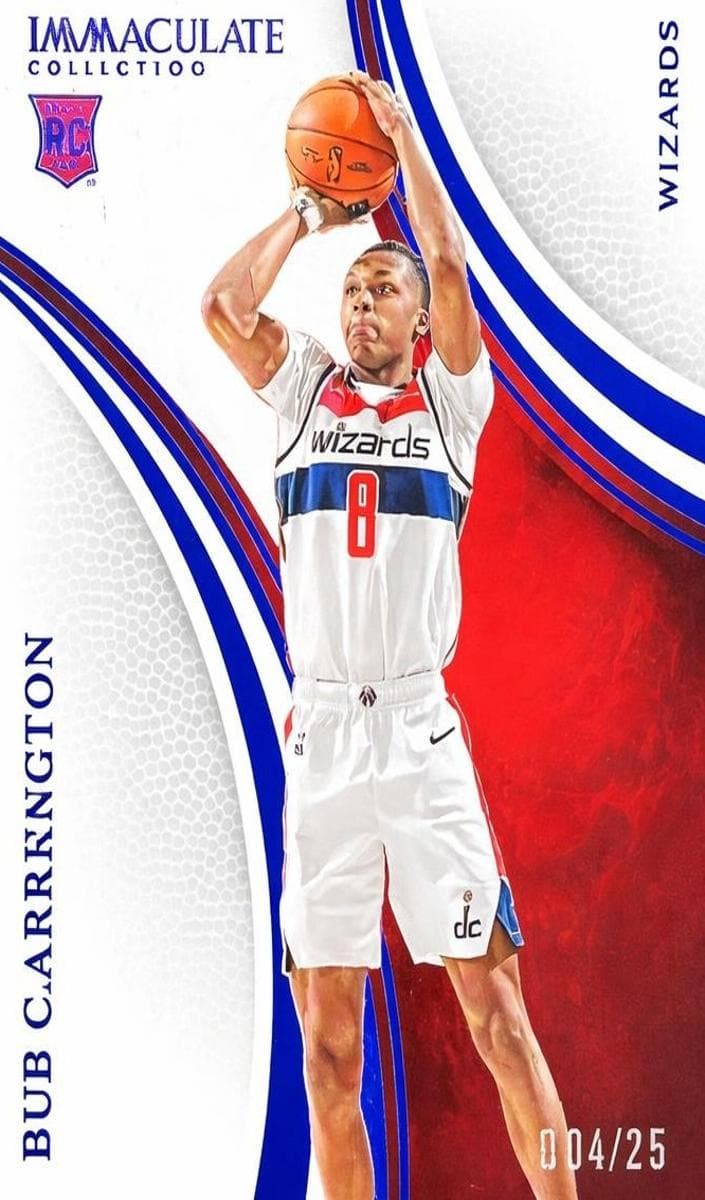 Bub Carrington 2024 panini Panini Immaculate Collection