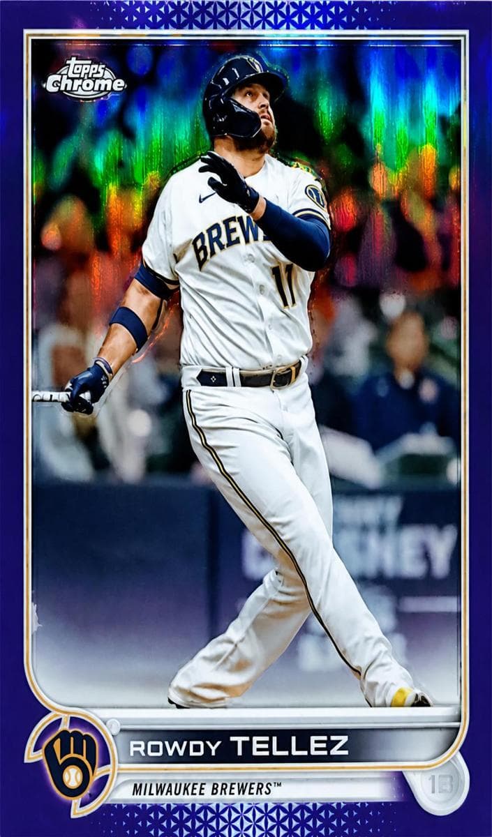 Rowdy Tellez 2022 topps Topps Chrome Update