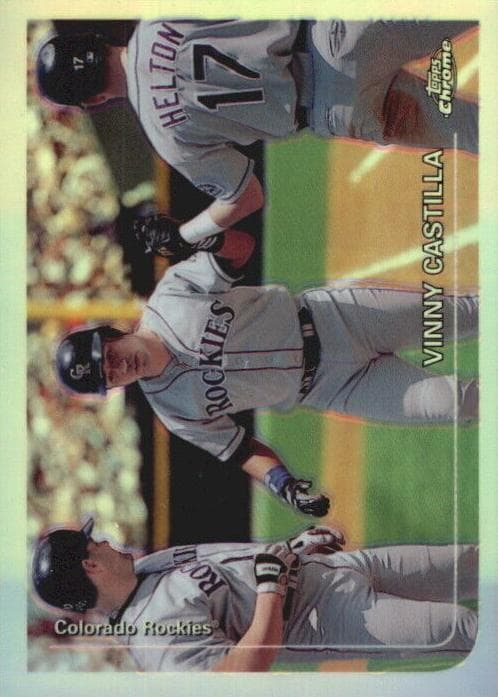 Vinny Castilla 1999 topps Topps Chrome