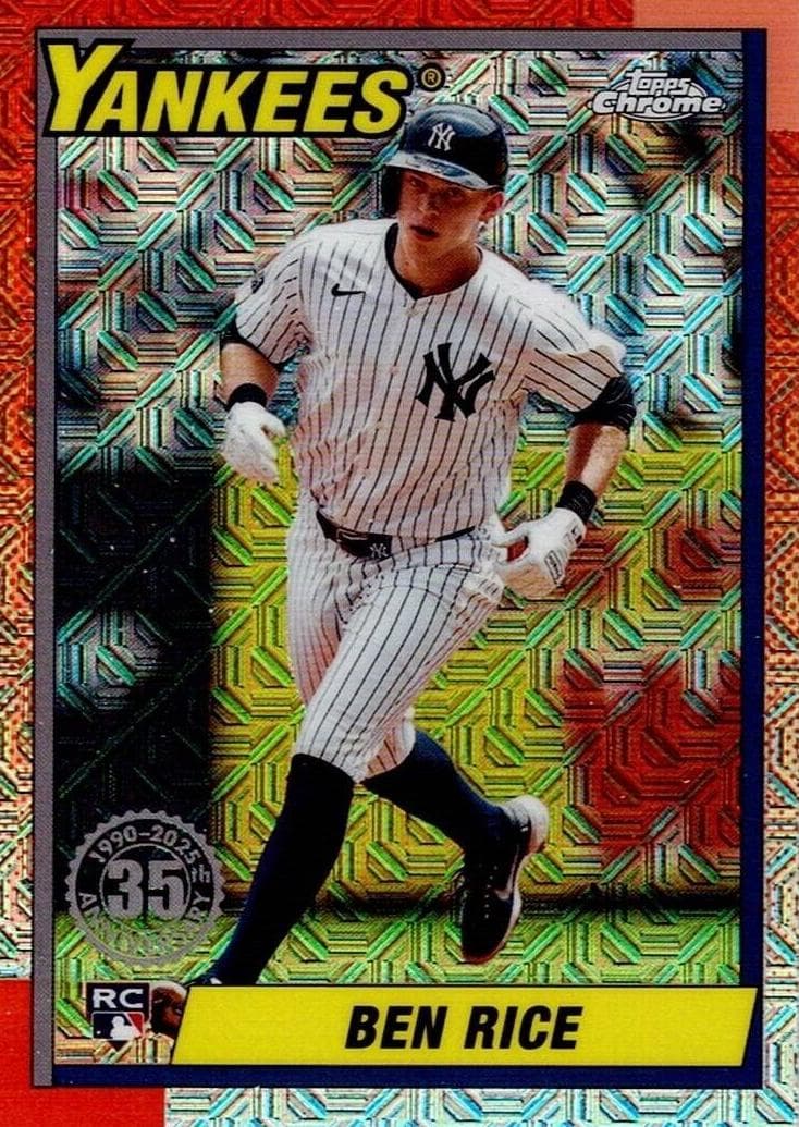 Ben Rice 2025 topps Topps