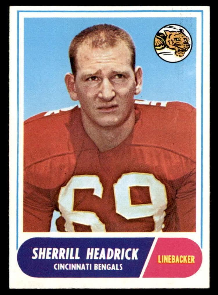 Sherrill Headrick 1968 topps Topps