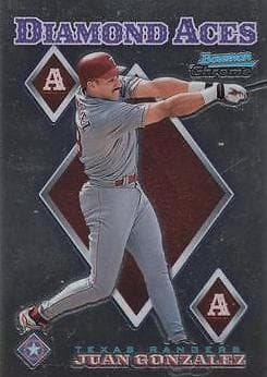Juan Gonzalez 1999 bowman Bowman Chrome