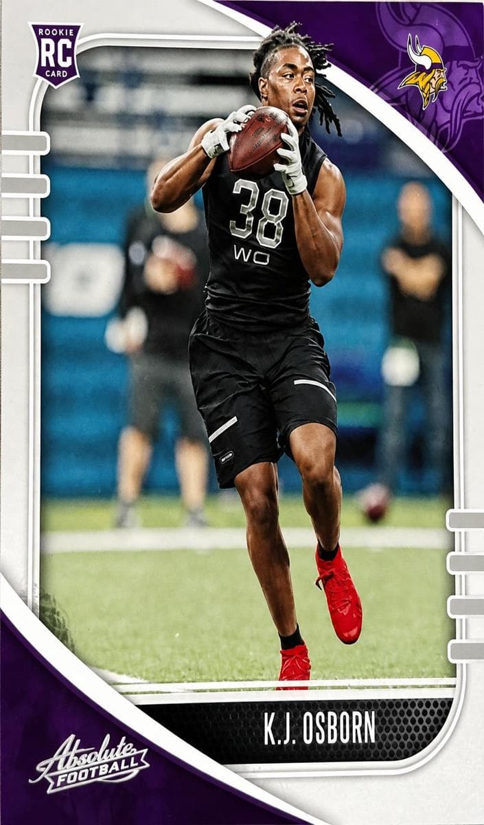 K.J. Osborn 2020 panini Panini Absolute