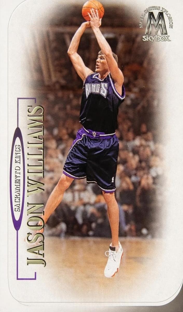 Jason Williams 1998 skybox Molten Metal