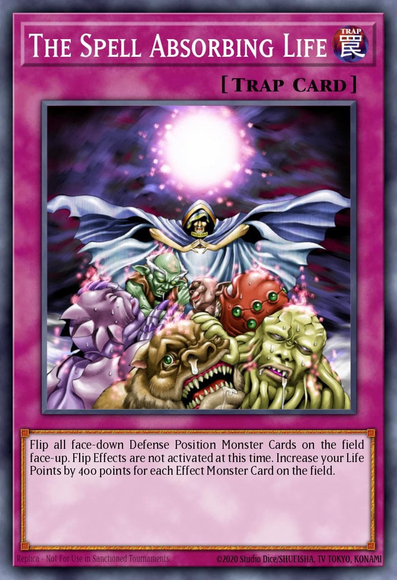 The Spell Absorbing Life 2003 Yu-Gi-Oh! Magician's Force