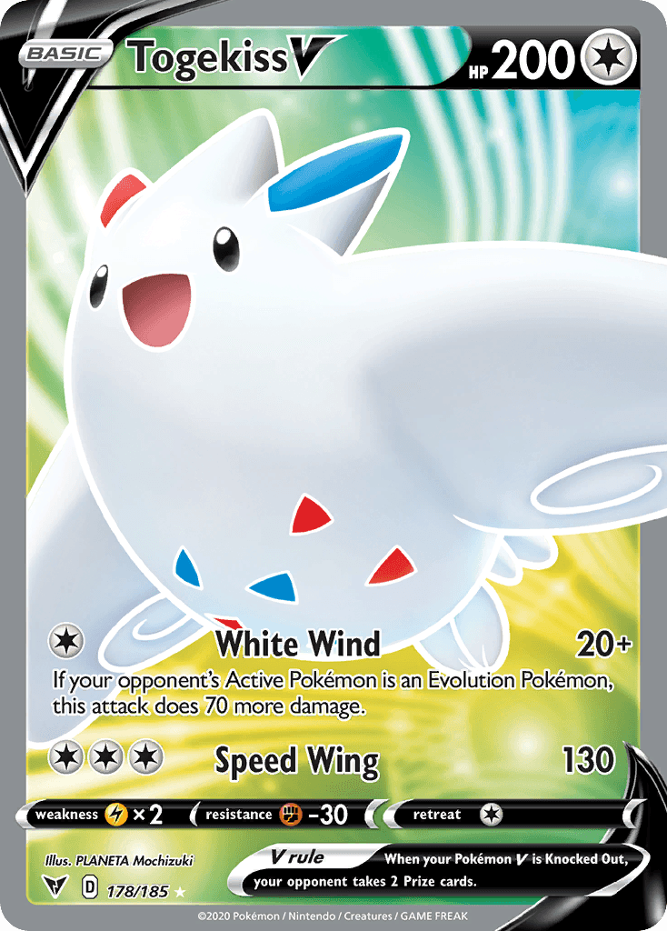 Togekiss V 2020 Pokemon Vivid Voltage