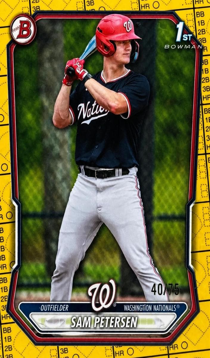 Sam Petersen 2026 bowman Bowman