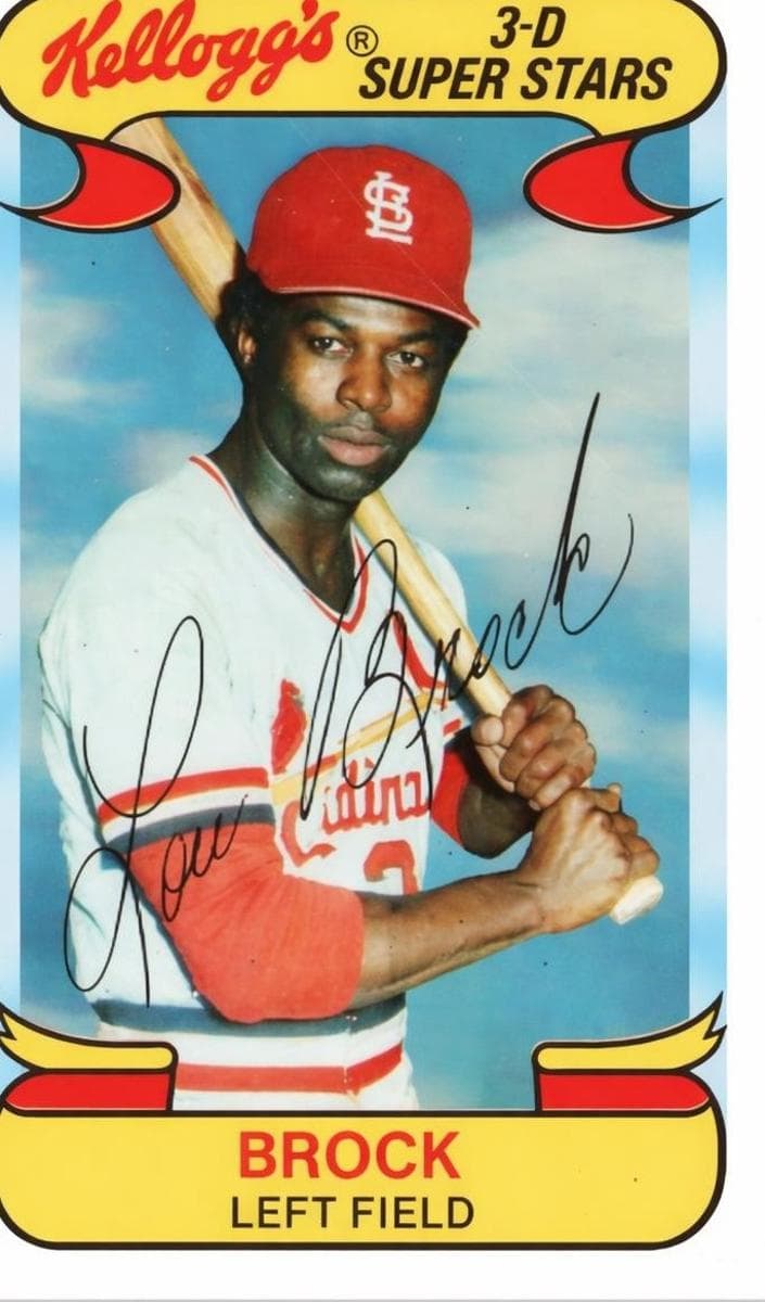 Lou Brock 1978 unknown