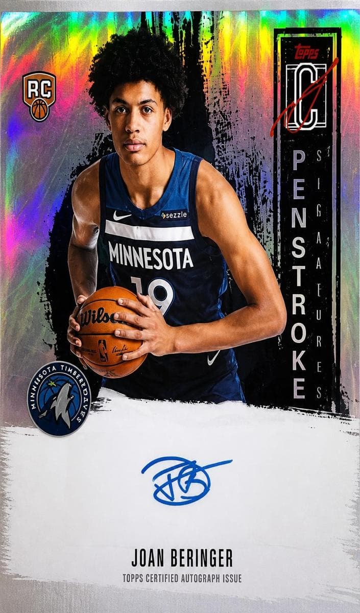 Joan Beringer 2025 topps Topps Signature Class