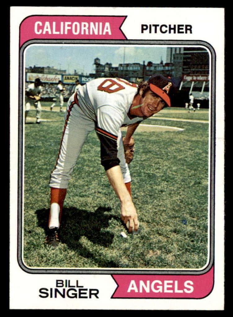 Bill Singer 1974 topps Topps
