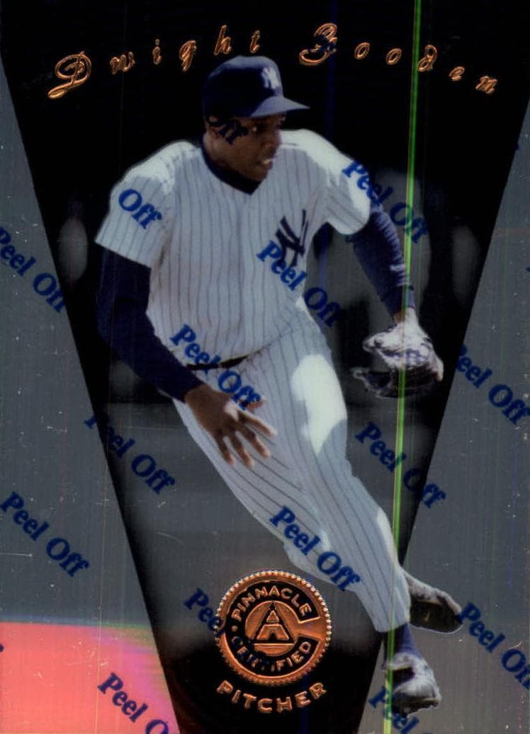 Dwight Gooden 1997 panini Pinnacle Certified