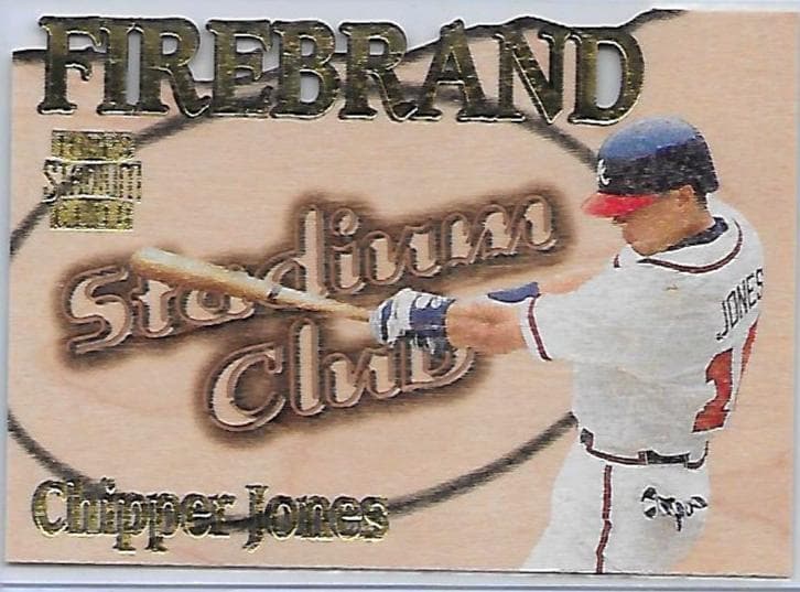 Chipper Jones 1997 unknown Stadium Club