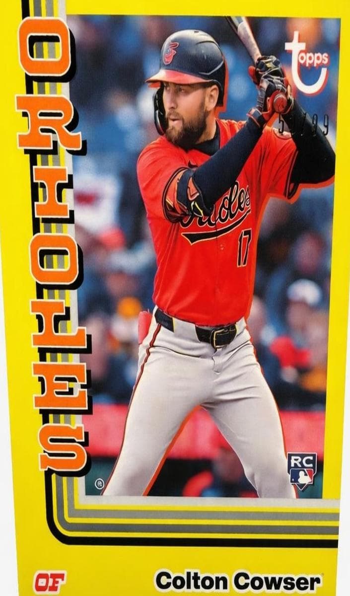 Colton Cowser 2024 topps Topps Brooklyn Collection