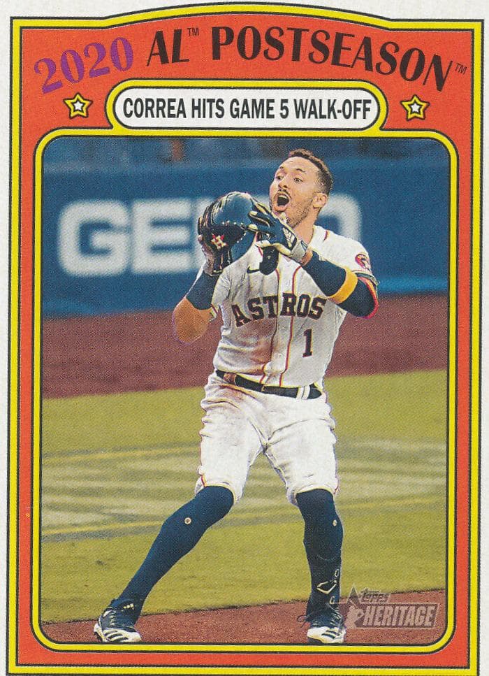 Cody Bellinger 2021 topps Topps Heritage