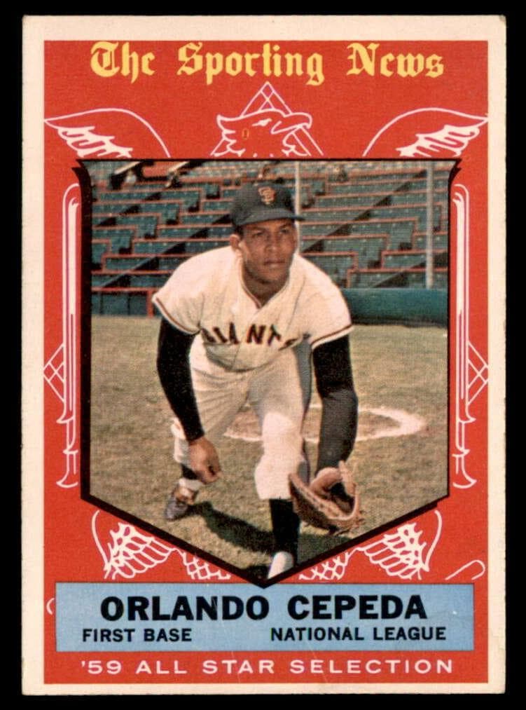 Orlando Cepeda 1959 topps Topps