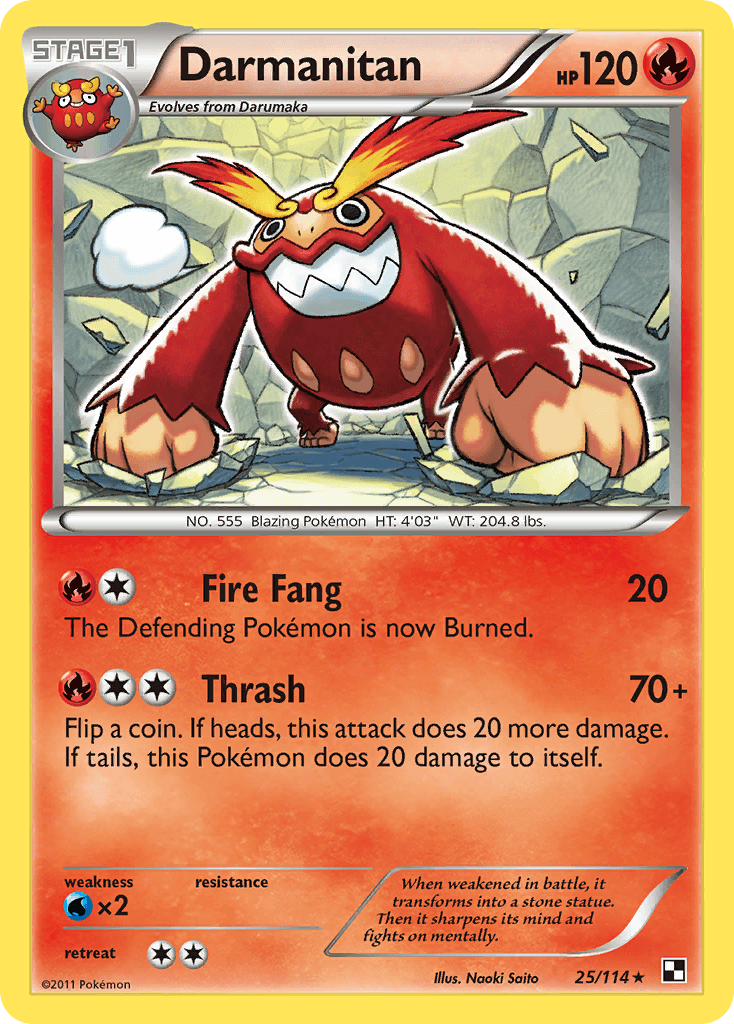 Darmanitan 2011 Pokemon