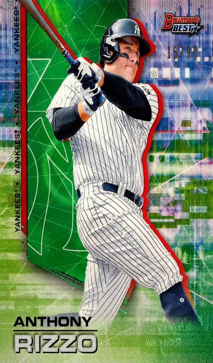 Anthony Rizzo 2021 bowman Bowman's Best