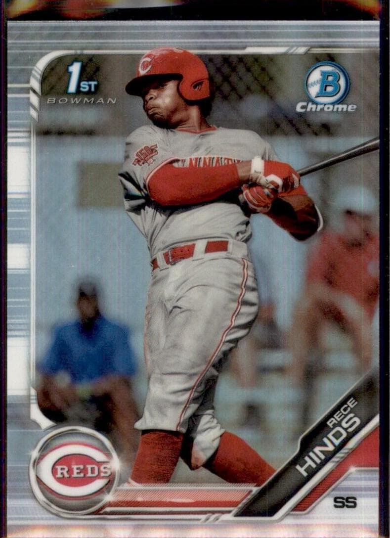 Rece Hinds 2019 bowman Bowman Draft Sapphire Edition