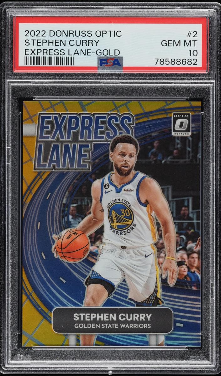 Stephen Curry / Trae Young 2022 panini Donruss Optic