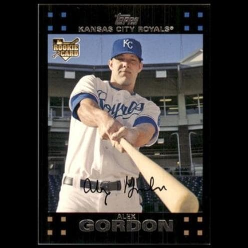 Alex Gordon 2007 topps