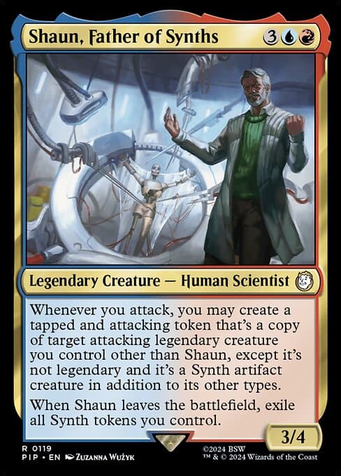Shaun, Father of Synths 2024 Magic: The Gathering Fallout