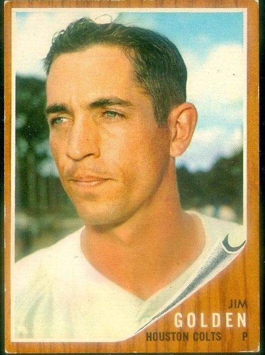 Jim Golden 1962 topps Topps