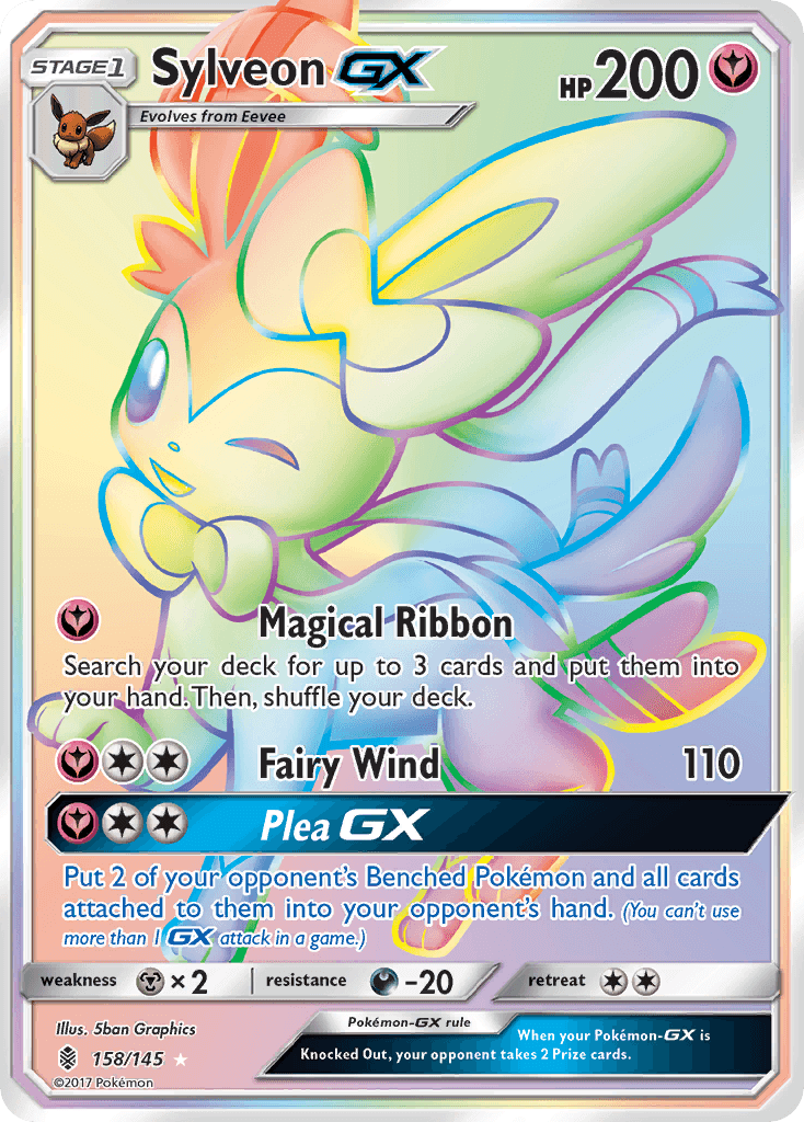 Sylveon GX 2017 Pokemon Guardians Rising