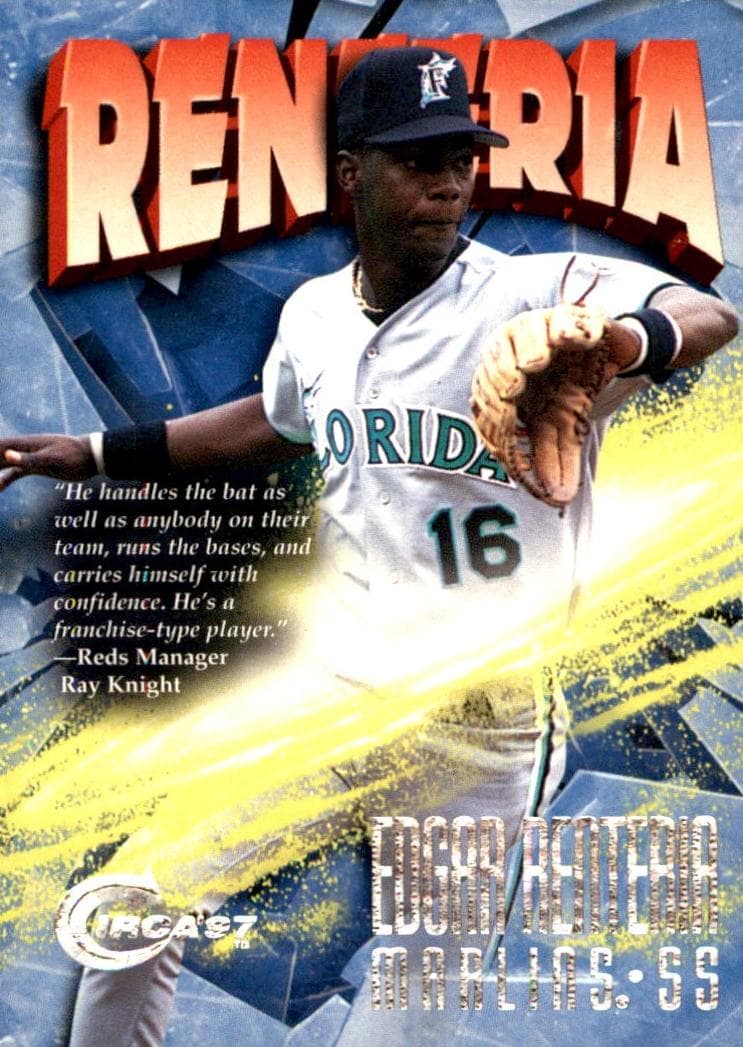 Edgar Renteria 1997 unknown Circa