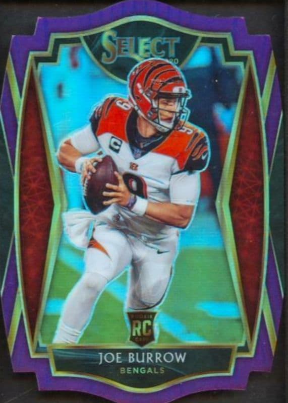 Joe Burrow 2020 panini Select Premier Level