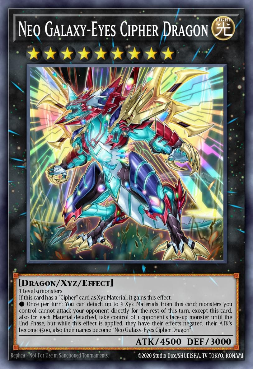 Neo Galaxy-Eyes Cipher Dragon #RATE-EN049